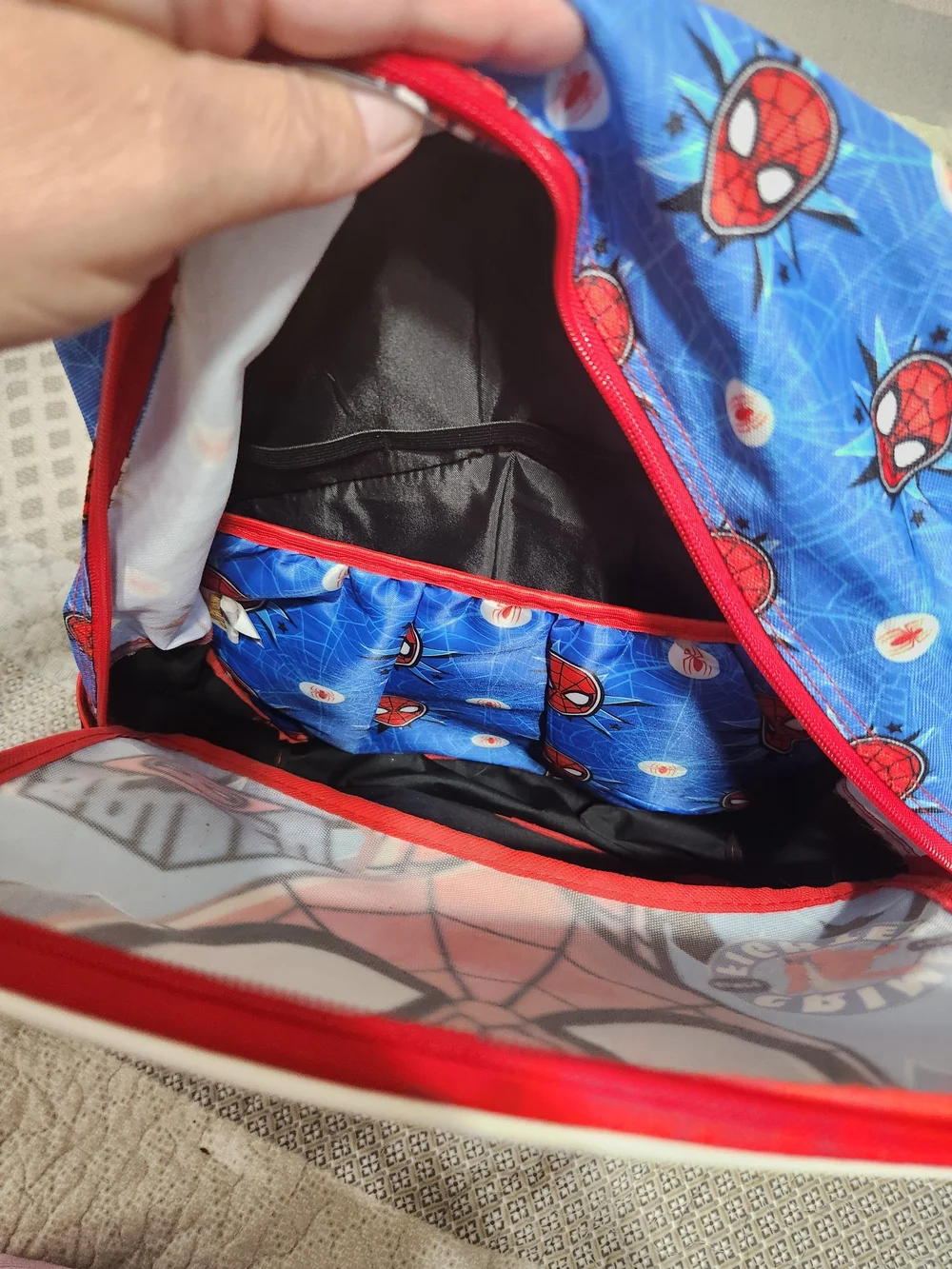 Spider-Man Kids Backpack - Red & Blue